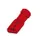 Geisoleerde Vrouwelijke Connector 6.4mm Rood