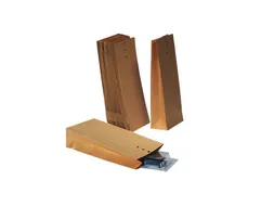 Monsterzak 230x350x30mm 120 Gram Bruin zelfklevend 250 Stuks