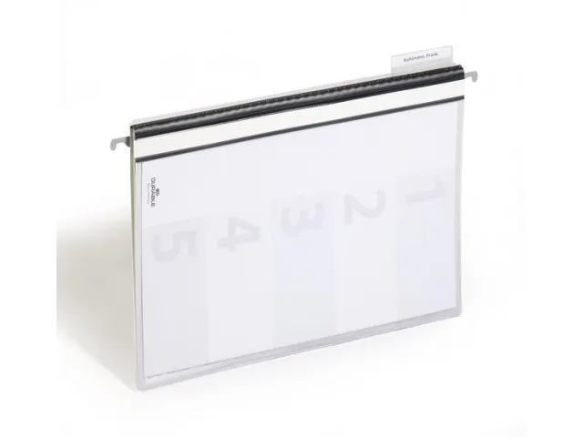 Personeelsmap met hangrail A4 2555 Grijs 5 vaks