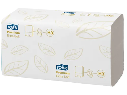 Tork 100278 Handdoek Premium H3 Z-vouw Extra Soft 2-laags 3000 stuks