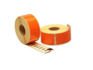 Dymo Compatible Label Oranje 99010 28x89mm - 1