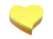 Info Shaped Sticky Notes 68X68 'hart' Assorti 200 Vel