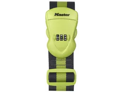 Kofferriem MasterLock cijfersl groen/zwart