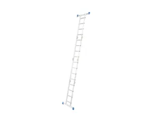 multifunctionele vouwladder,4x4,sporten,balk L 4,7m,aluminium - 3