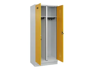 locker voor scheiding van kleding,HxBxD 1950x800x500mm,2vak - 1