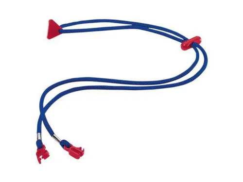Uvex brilkoord 9959003 in lengte verstelbaar blauw 10 stuks