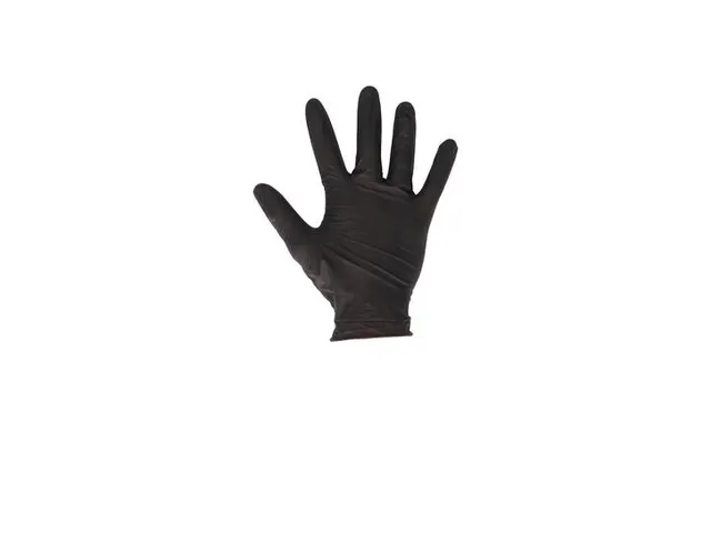 Gant Nitrile doux non poudré Large Noir 10x100 pièces
