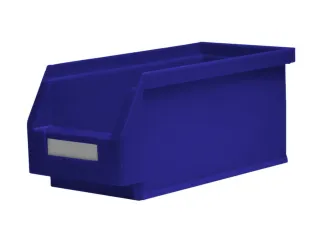 Magazijnbakken Pe 130x140x230/200mm Blauw - 2
