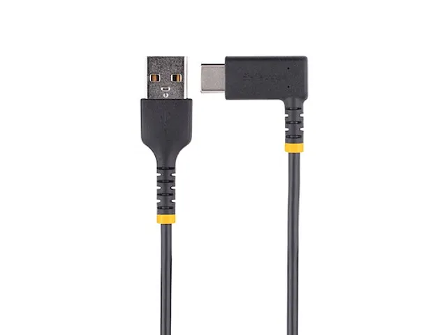 USB A naar C Oplaadkabel 2 Meter Haakse USB-C Kabel
