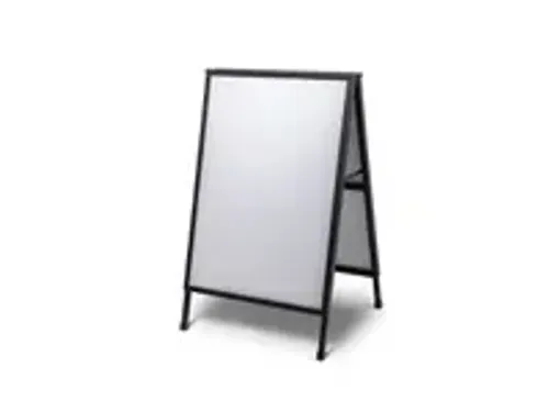 OUTLET Stoepbord Slide-In A1 zwart