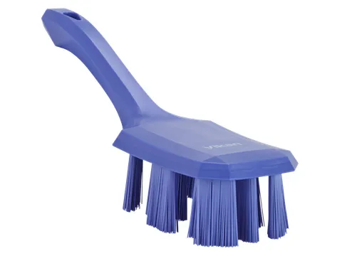 UST 4179-8 afwasborstel, paars harde vezels, korte steel, 70x260mm