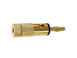 Banana Plugs 4mm Goud - Zwart