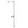 Plens-/Oogdouche,2Sproeikoppen Vast,50L/Min,Aansluiting 1 1/4 Inch Bin