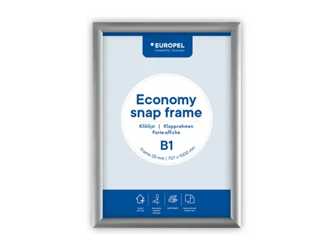 Kliklijst Europel Economy B1 zilver