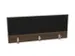 panneau de rehausse,p. table de bureau,NV brun caryer,BN8033-noir