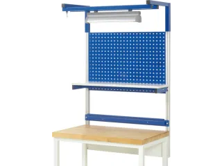 opbouwelement,v. werkbank,HxBxD 1380x1000x350mm,draagverm. 100kg,staal - 1