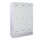 Z-garderobekast,HxBxD 1850x1200x500mm,RAL7035,front RAL6011