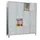 lockerkast,HxBxD 1850x1200x500mm,4x4vakken,RAL7035,front RAL5010