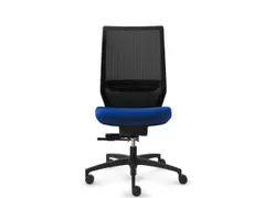 Dauphin Bureaustoel Shapemesh Plus met synchroonmechanisme Blauw