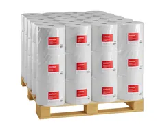 Poetspapier Katrin medium 1-laags wit 433382 Pallet