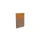 baliepaneel,v. bureau,aanbouw links,B 800mm,NT-cherry,BN3005-geel