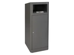 combi-asbak,HxBxD 1060x420x420mm,afvalbak inhoud 80l
