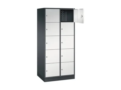 grootvolume-lockersysteem,RAL 7021/RAL 7035,HxBxD 1950x820x600mm