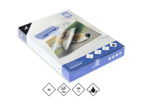 Lamineerhoes Kangaro A5 125 micron pak a 100 stuks