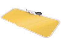 Leitz Cosy Glas Desktop Pad Geel 15x38x6cm