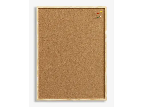 Prikbord Naga 80 x 60 cm Kurk