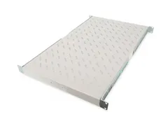 1U-plank Voor permanente installatie in 483mm Kasten tot 100kg Grijs
