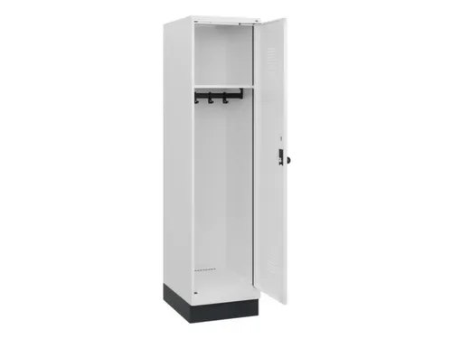 schoollocker,HxBxD 1630x400x500mm,1vak,vak B 400mm,draaigrendel,sokkel