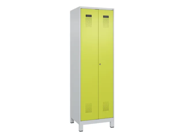 locker voor scheiding van kleding,HxBxD 1950x600x500mm,2vak