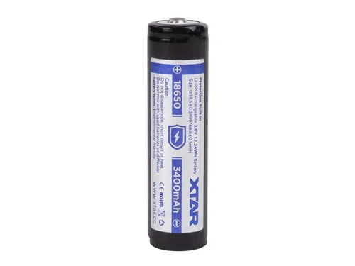 Xtar - Lithium-Ion Batterij Oplaadbaar 3.6V - 3400Mah - 18650