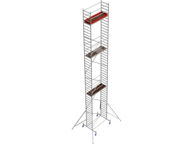 rolsteiger,werk H 13,4m,steiger H 12,5m,platform BxD 2500x750mm