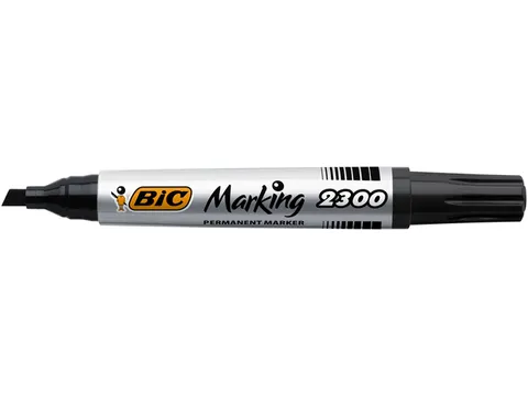 Viltstift Bic 2300 ecolutions schuin medium zwart