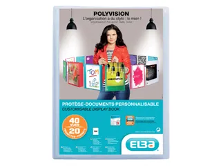 Showalbum Oxford Polyvision A4 20-tassen PP transparant - 3