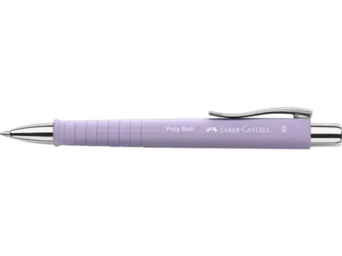Balpen Faber-Castell Poly Ball XB sweet lilac