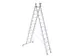 multifunctionele reformladder,2x12,sporten,balk L 6,14m,aluminium