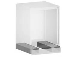 onderrijdsokkel,v. systeemkast,HxBxD 100x1050x750mm