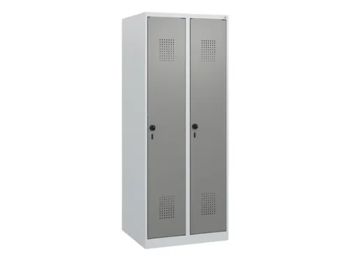 schoollocker,HxBxD 1530x600x500mm,2vak,vak B 300mm,draaigrendel