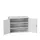 universele kast,HxBxD 800x1050x550mm,2xStalen bodem,draaigrendelslot