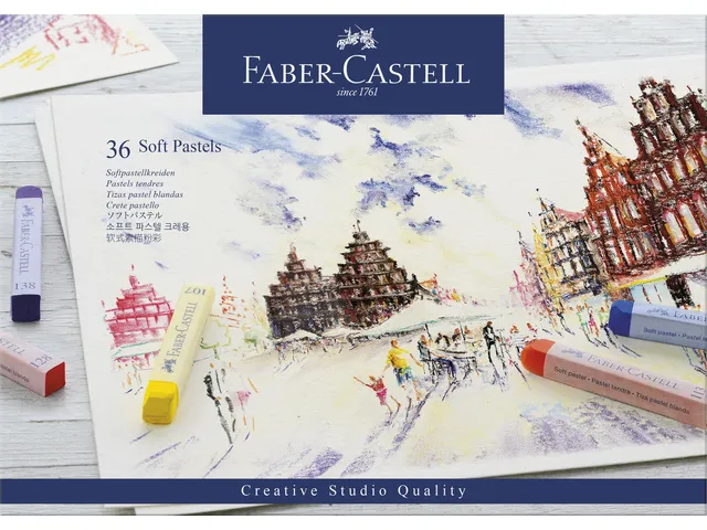 Fc Creative Studio Softpastels Etui A 36 Stuks