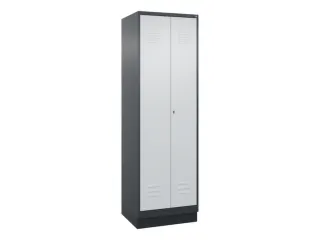 wasgoedverdeelkast,HxBxD 1950x600x500mm,vak B 300mm,cilinderslot - 1