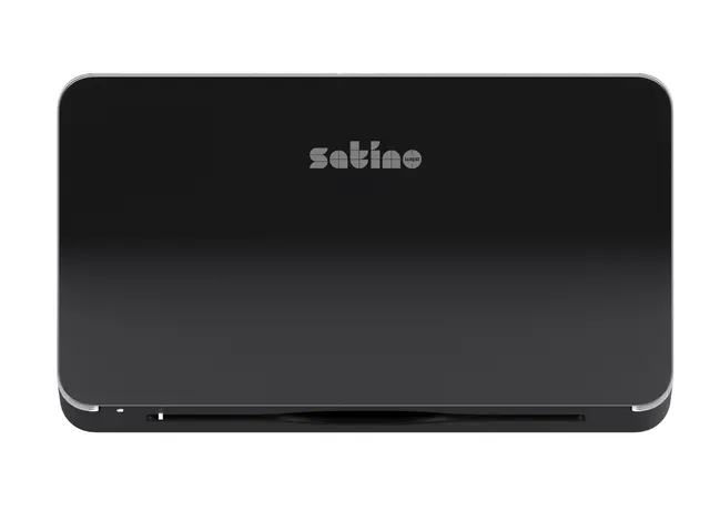 Handdoekdispenser Satino PT3 Hyginity XS zwart 333429