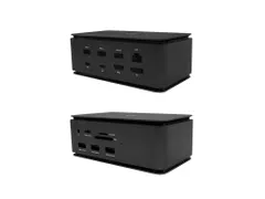 USB4 Metal Docking station Dual 4K HDMI DP + Power Delivery 80 W