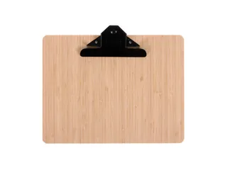 Europel Klembord A4 liggend bamboe 235x310x4mm - 1