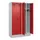 locker voor scheiding van kleding,HxBxD 1950x1200x500mm,4vak