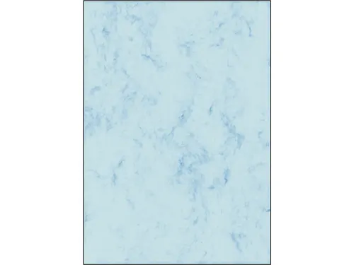Structuurdesign Sigel A4 200grs pak a 50 vel marmer blauw