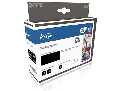 ASTAR Brother LC426XlVAL MFCJ Inkt rebuilt XL Set zwart+ 3 kleuren